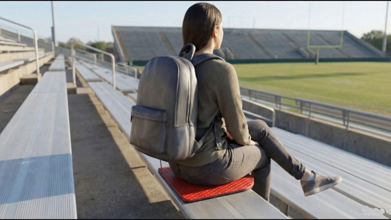 Pack n' Rest retractable cord and pulley system